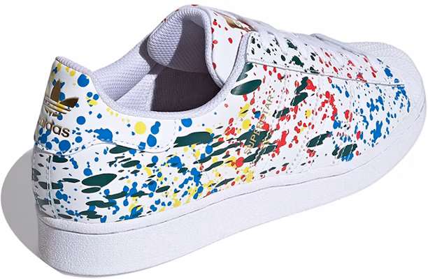 スーパースター 白 "スプラッシュ&ドリップ" FX5537 Shop スーパースター 白 "スプラッシュ&ドリップ" FX5537