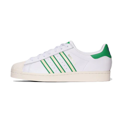 adidas Superstar 'Team Colors - White Green'