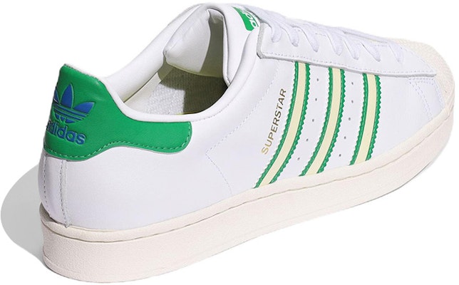 アディダス スーパースター "チームカラー 白緑" GX9878 Shop アディダス スーパースター "チームカラー 白緑" GX9878