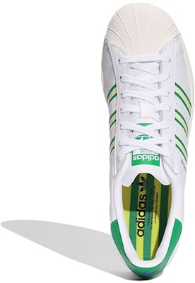 アディダス スーパースター "チームカラー 白緑" GX9878 Purchase アディダス スーパースター "チームカラー 白緑" GX9878