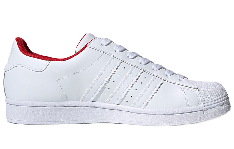 adidas Superstar 'Trefoil Print - Scarlet' 圖 2