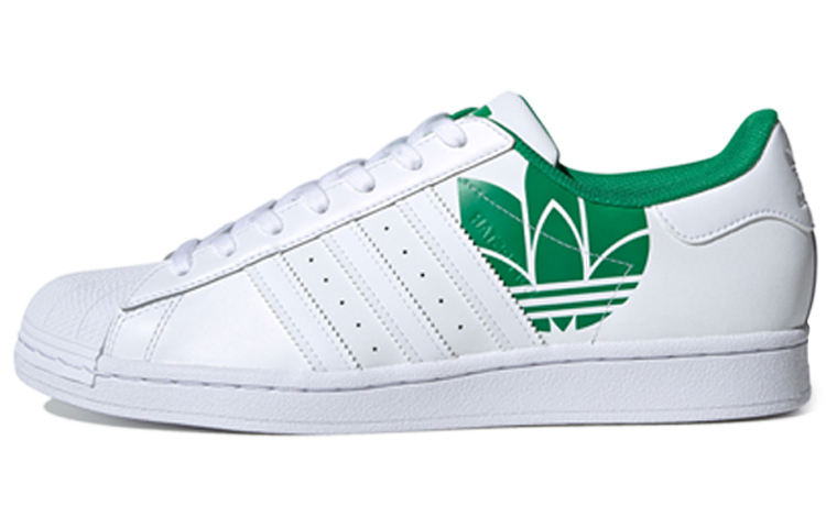 adidas Superstar 'Trefoil Print - White Green' FY2827