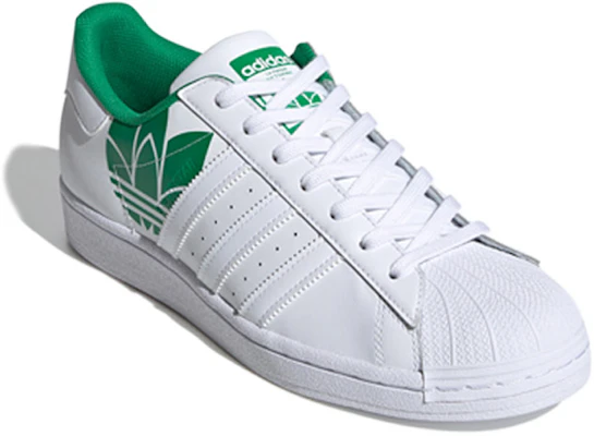 아디다스 슈퍼스타 '트레포일 프린트 - 화이트 그린' FY2827 Lookbook 아디다스 슈퍼스타 '트레포일 프린트 - 화이트 그린' FY2827