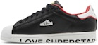 Lookbook adidas Superstar 'Valentine's Day' Hitam (2020) FW6385