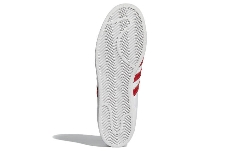adidas Superstar 'Velcro Patches - White Scarlet' 圖 7