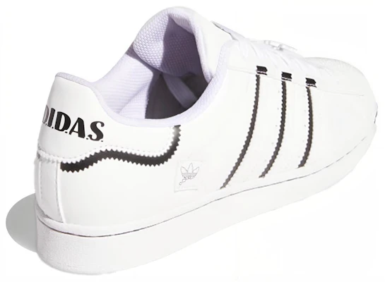 adidas originals Superstar 花邊 復古休閒 防滑耐磨 低筒 板鞋 男女款 白黑 Shop adidas originals Superstar 花邊 復古休閒 防滑耐磨 低筒 板鞋 男女款 白黑