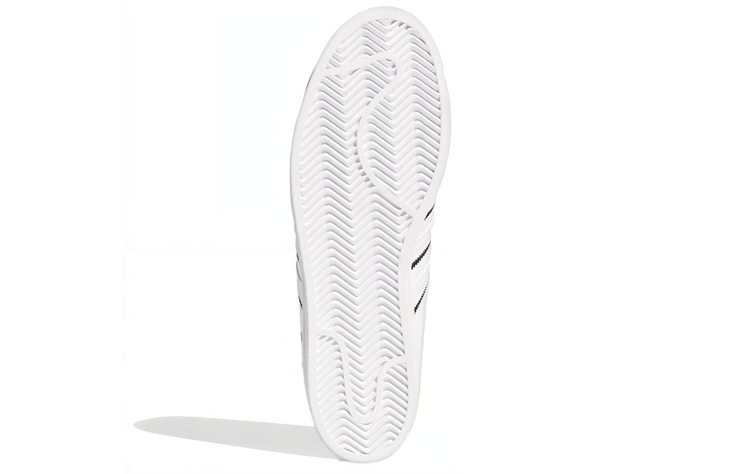 Details for adidas originals Superstar 花邊 復古休閒 防滑耐磨 低筒 板鞋 男女款 白黑