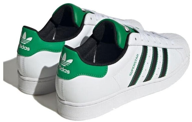 アディダス スーパースター 白黒緑 ID4670 Lookbook アディダス スーパースター 白黒緑 ID4670