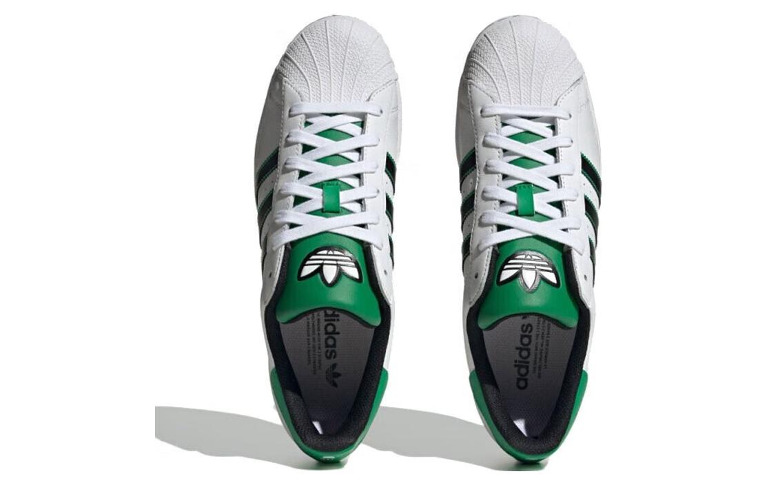 adidas Superstar 'White Black Green' 圖 4