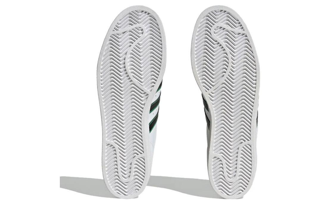 adidas Superstar 'White Black Green' 圖 5