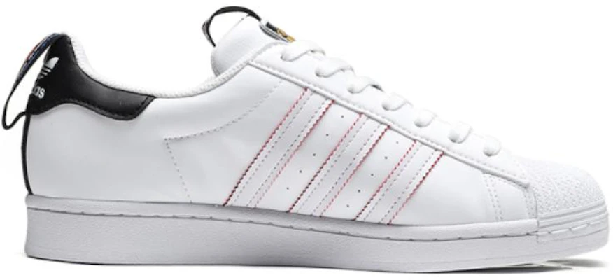 阿迪达斯三叶草贝壳头经典白黑红 FW6775 Order 阿迪达斯三叶草贝壳头经典白黑红 FW6775