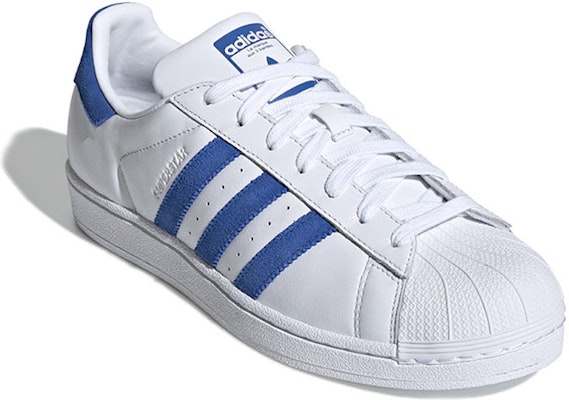 adidas Superstar 'White Blue' EE4474 Lookbook adidas Superstar 'White Blue' EE4474