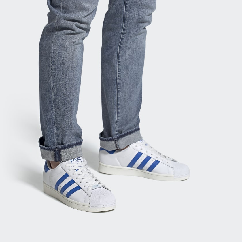 adidas Superstar 'White Blue Bird' 圖 7