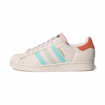 adidas Superstar 'White Brick Red Blue'