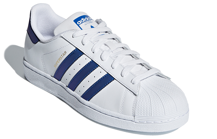 adidas Superstar 'White Core Navy' 圖 3