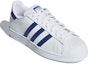 Lookbook adidas originals Superstar 低幫 板鞋 男女同款 白藍色
