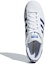 Shop adidas originals Superstar 低幫 板鞋 男女同款 白藍色