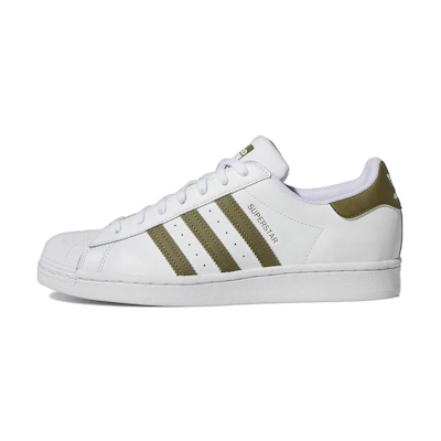 adidas Superstar 'White Focus Olive'