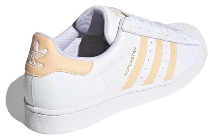 Shop adidas Superstar 'Putih Glow Orange' H00128