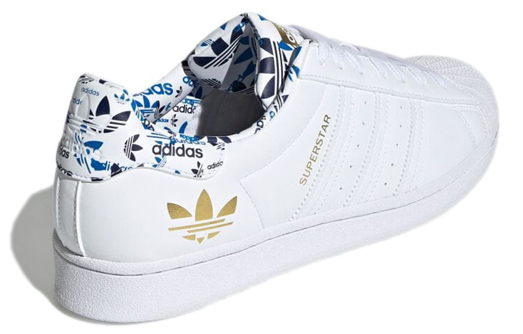 Shop adidas Superstar 'Putih Emas Metalik' (2021) H00186