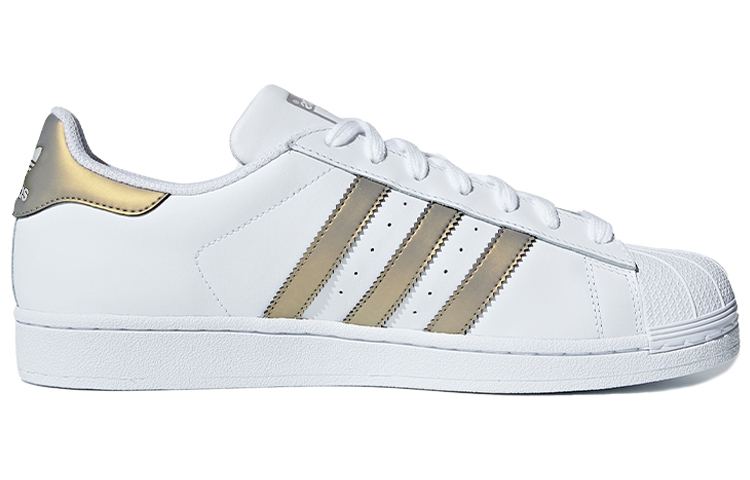 Order adidas Superstar 'Putih Emas Metalik' D98001