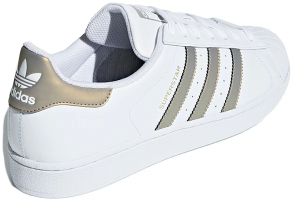 adidas Superstar 'Putih Emas Metalik' D98001 Shop adidas Superstar 'Putih Emas Metalik' D98001