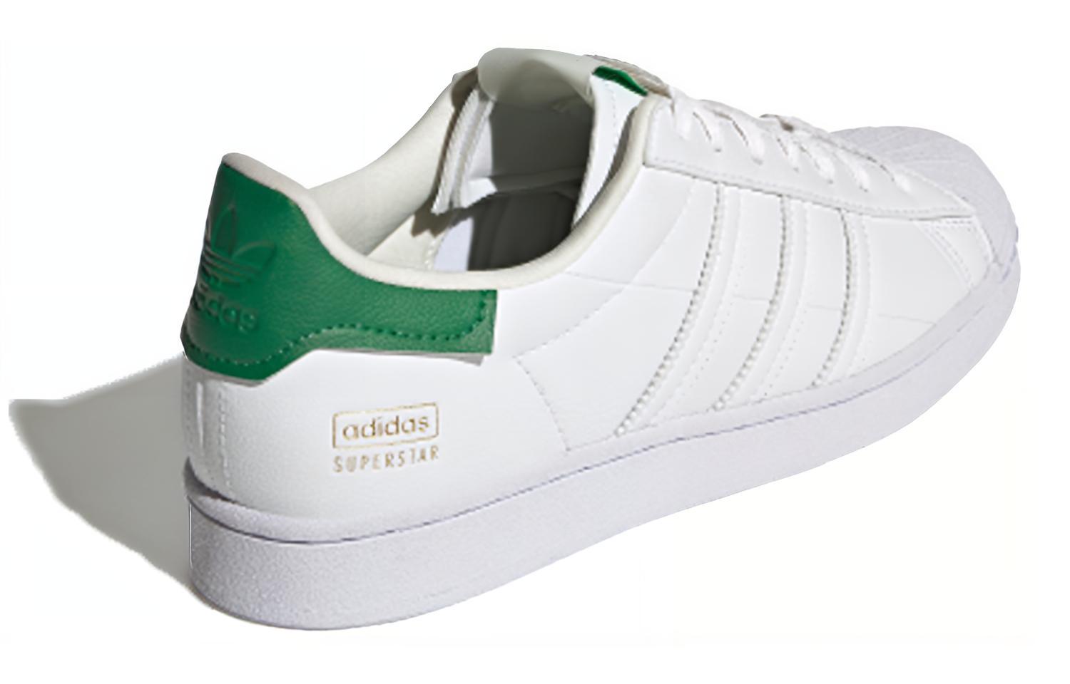 Shop adidas Superstar 'Putih Hijau' FY5480