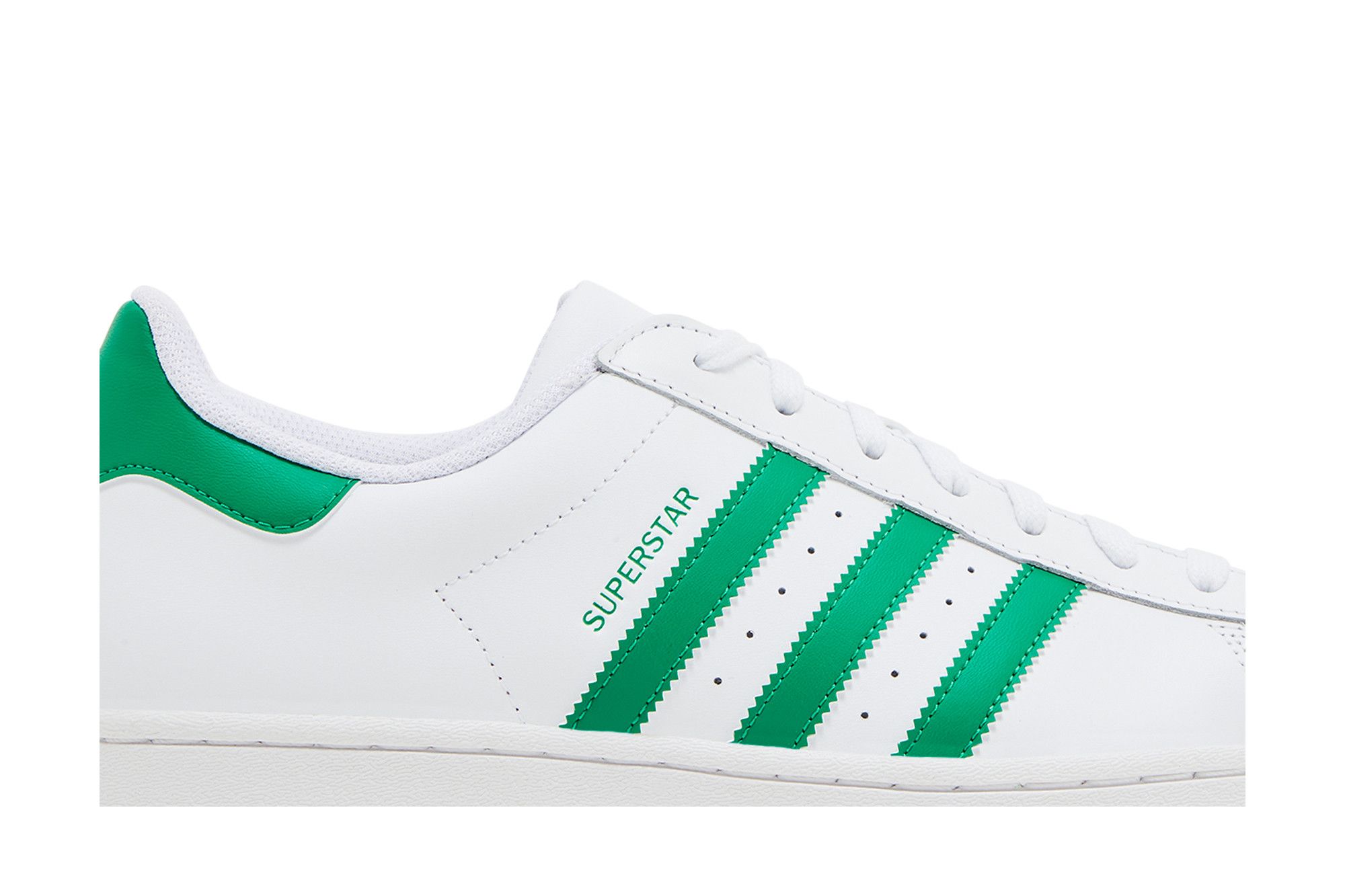 Order adidas Superstar 'White Green' IE9047