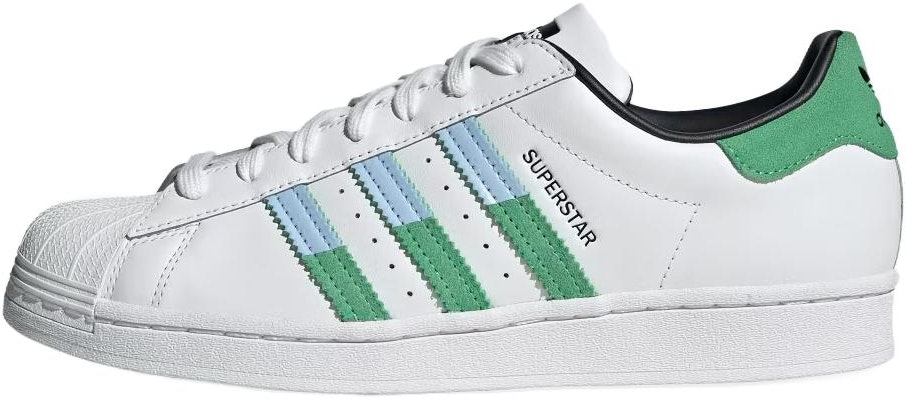 adidas-superstar-white-green-blue