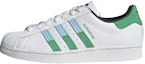 Buy adidas Superstar 'Putih Hijau Biru' HQ2168
