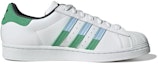 Order adidas Superstar 'Putih Hijau Biru' HQ2168