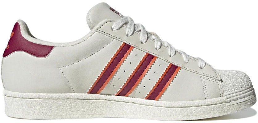 adidas Superstar 'White Legacy Burgundy' HQ8867 Order adidas Superstar 'White Legacy Burgundy' HQ8867