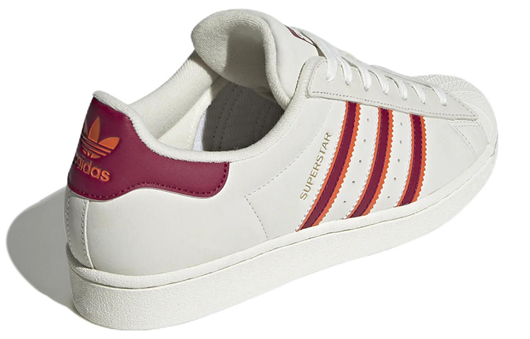 Shop adidas Superstar「白色傳奇勃艮第」HQ8867