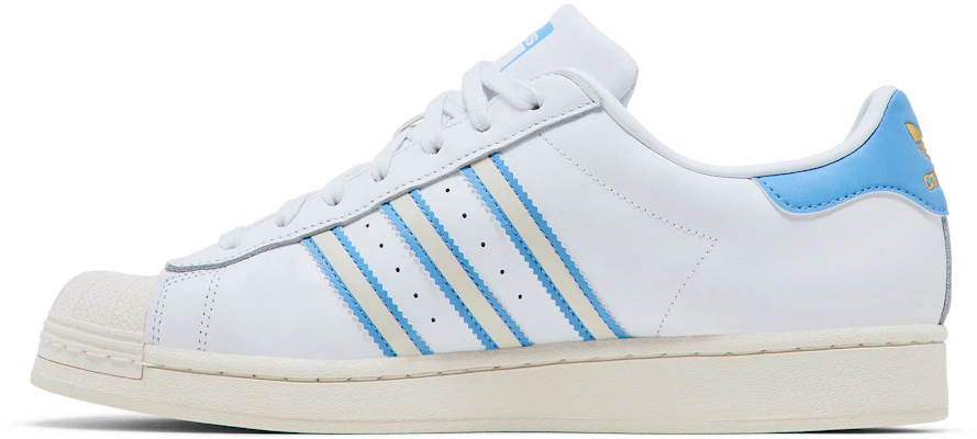 adidas Superstar 'Putih Biru Muda' GX9876 Lookbook adidas Superstar 'Putih Biru Muda' GX9876