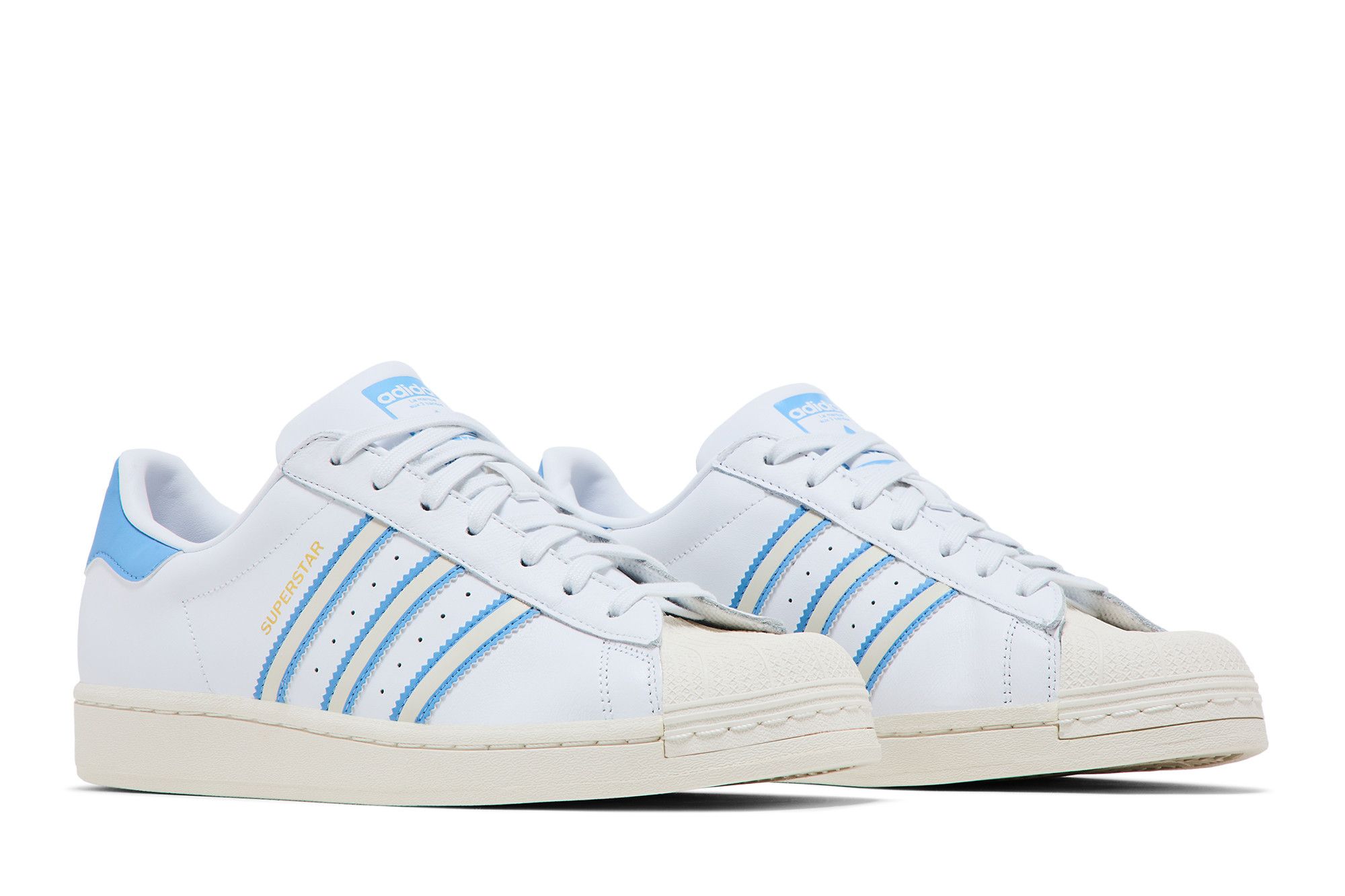 Cheap adidas Superstar 'Putih Biru Muda' GX9876