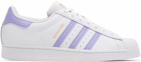 adidas Superstar 'White Light Purple' GX2537 adidas Superstar 'White Light Purple' GX2537