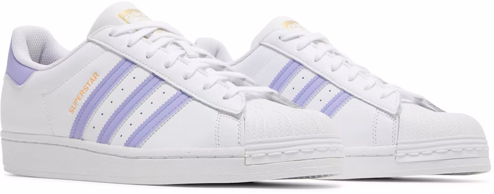 White and 2025 lavender adidas