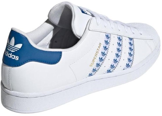 adidas Superstar 'White Lush Blue' FY3494 Shop adidas Superstar 'White Lush Blue' FY3494