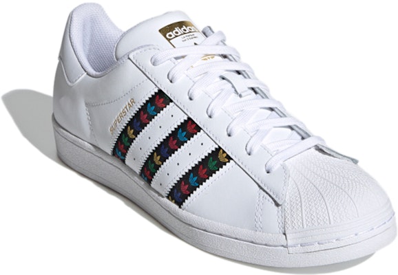 阿迪达斯 Super Star '白色多彩' FZ0059 Lookbook 阿迪达斯 Super Star '白色多彩' FZ0059