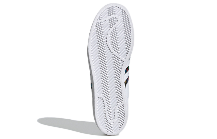 Details for 阿迪达斯 Super Star '白色多彩' FZ0059