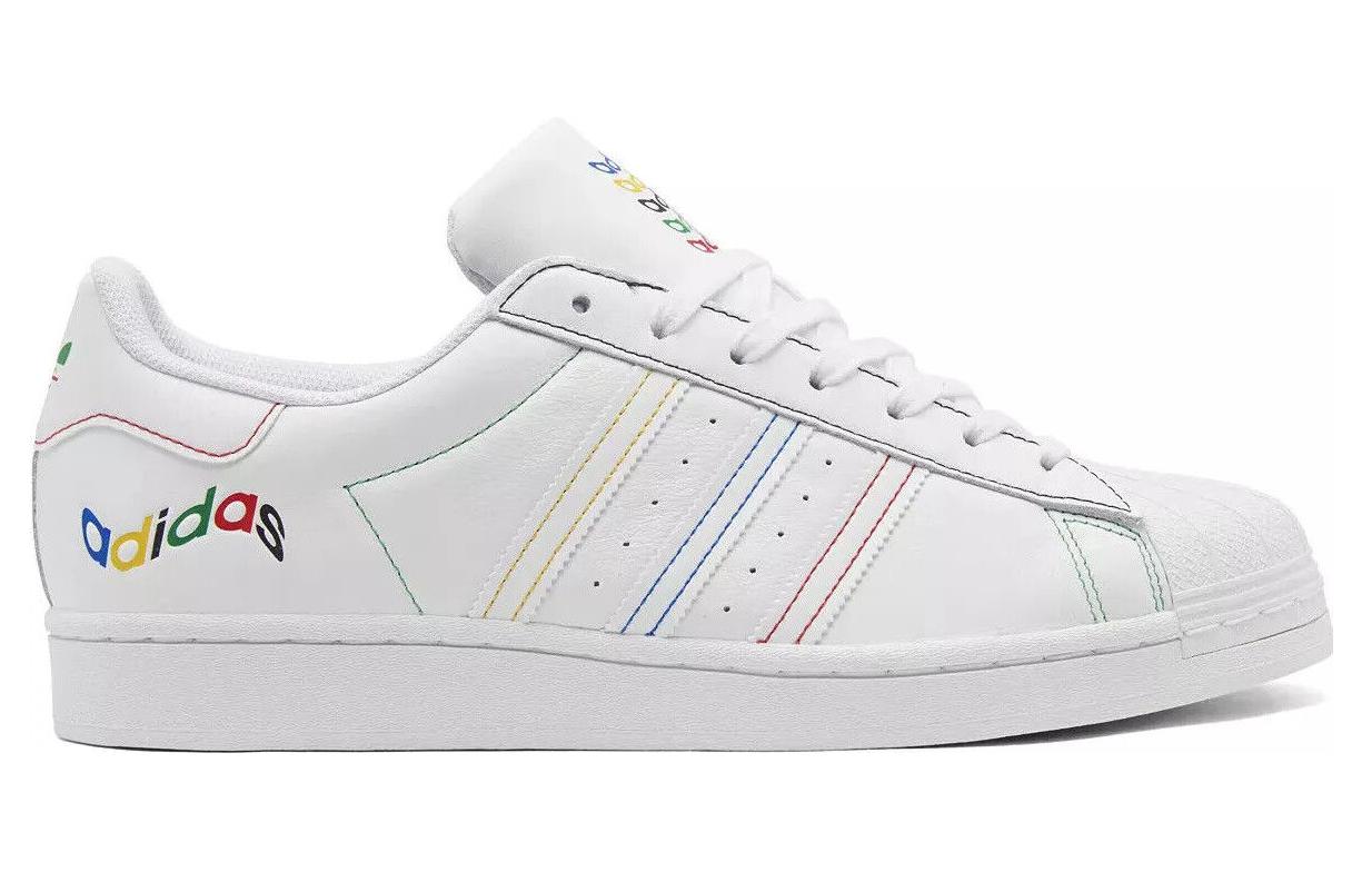 Order adidas originals Superstar 百搭 舒適 防滑透氣耐磨 低筒 滑板鞋 男款 白色