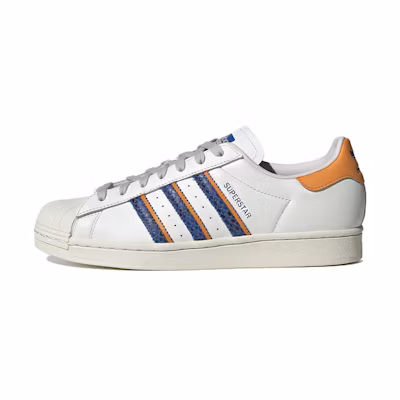 adidas Superstar 'White Orange Rush Snakeskin'