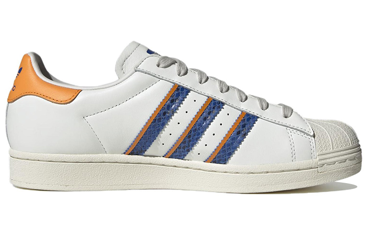 Order Adidas Superstar「白橙急流蛇皮」FZ6476