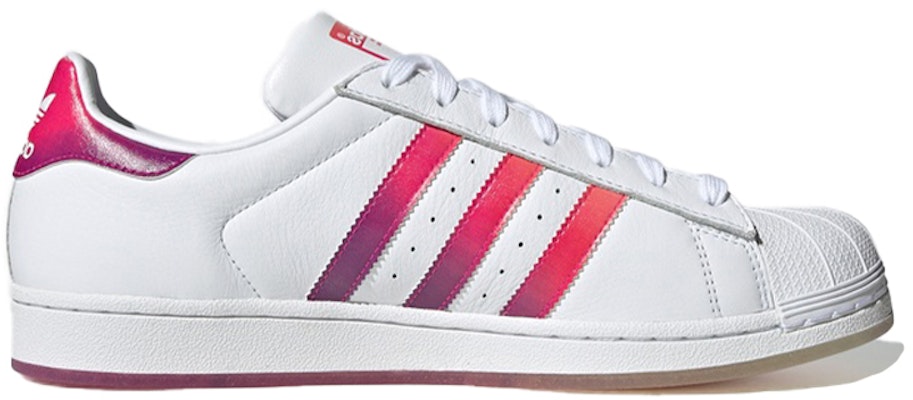 adidas originals Superstar 防滑耐磨 低筒板鞋 男女同款 白粉紫 Order adidas originals Superstar 防滑耐磨 低筒板鞋 男女同款 白粉紫