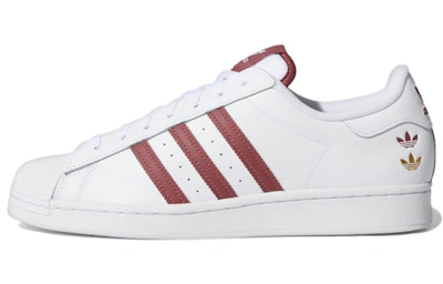 adidas Superstar 'White Quiet Crimson' GY0976