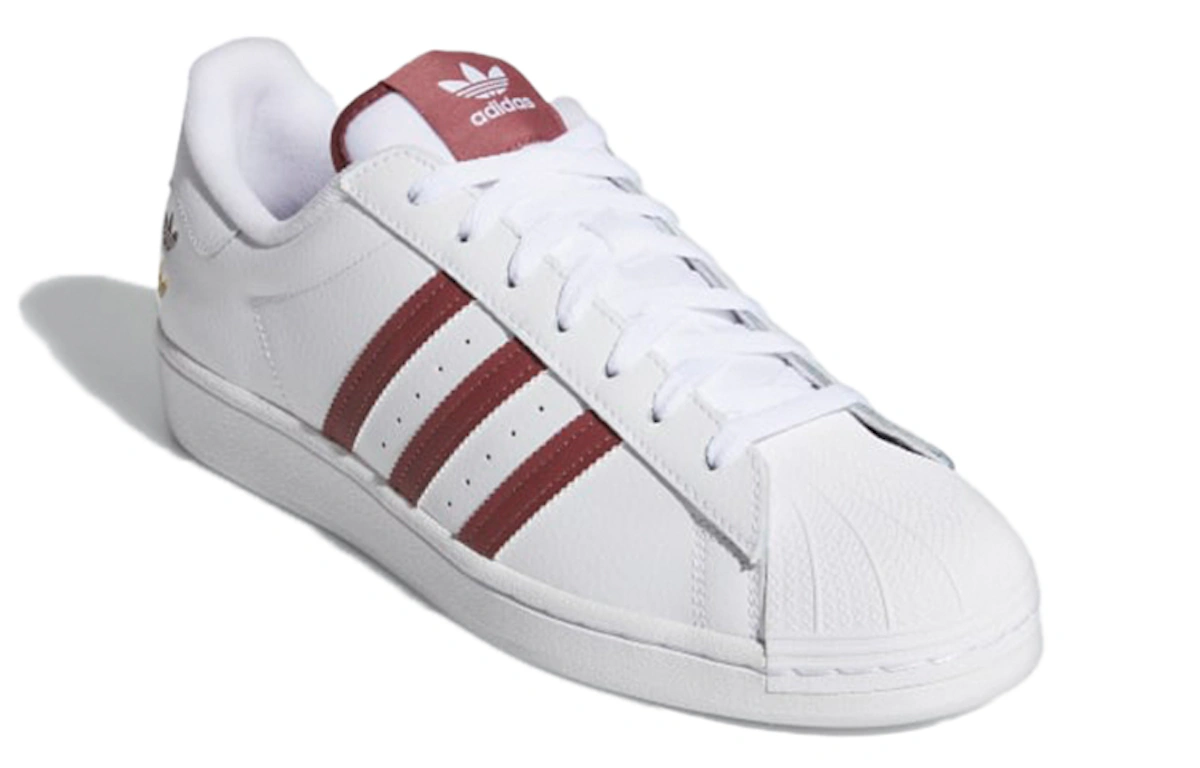 adidas Superstar 'White Quiet Crimson' GY0976