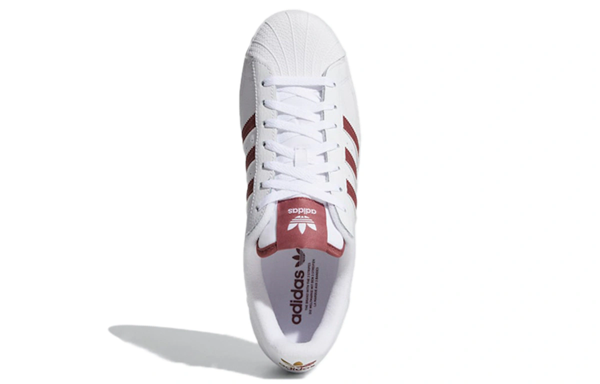 adidas Superstar 'White Quiet Crimson' GY0976