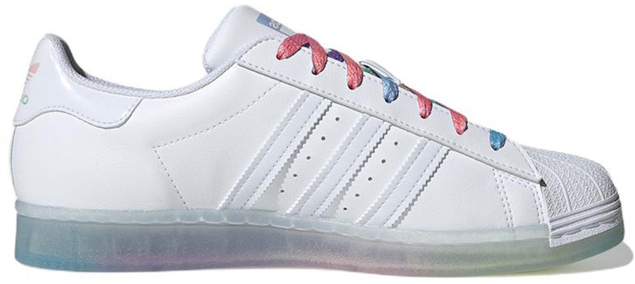 adidas Superstar 'White Rainbow Sole' GW9682 Order adidas Superstar 'White Rainbow Sole' GW9682