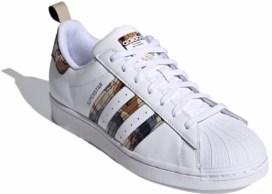 adidas Superstar 'White Savanna Camo' GV9698 Lookbook adidas Superstar 'White Savanna Camo' GV9698