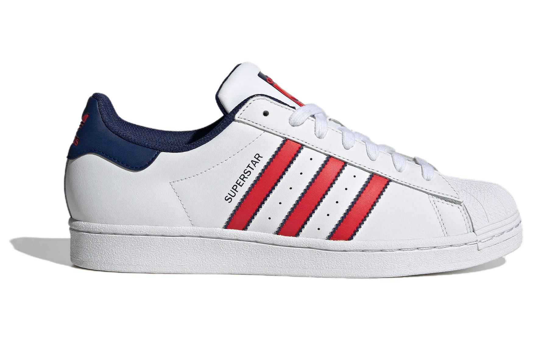 Order 阿迪达斯Superstar“白色猩红蓝色” IG4318